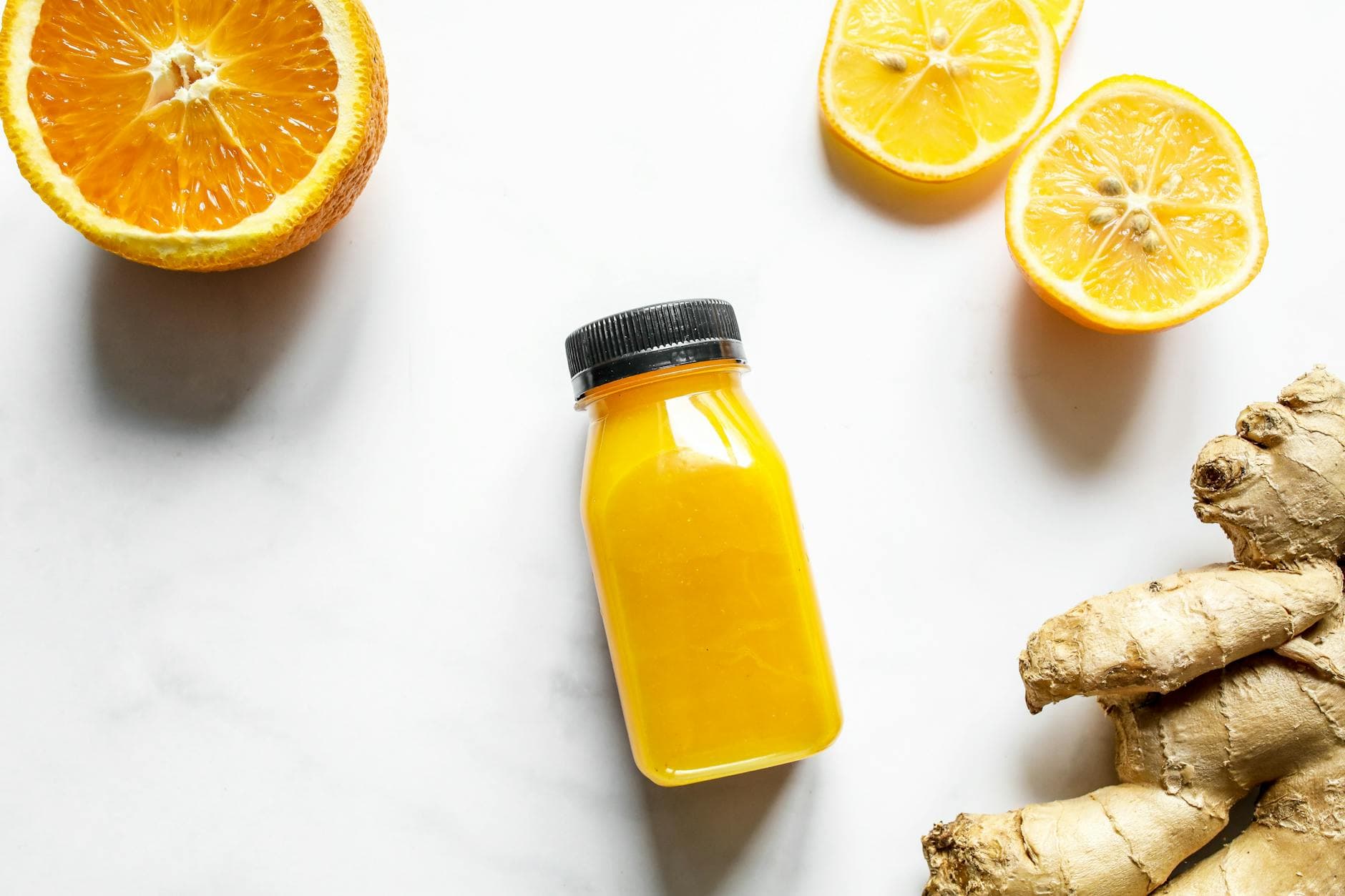 Wellness ginger shots